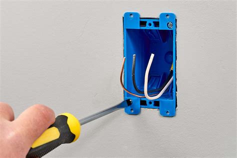 how to use an old work electrical box|adding electrical box existing wall.